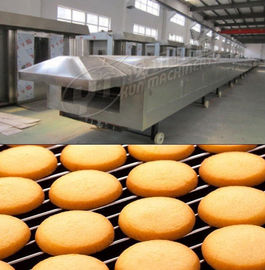 Gas tunnel oven 1000mm width Large Scale industrial baking equipment tunnel oven for cookie biscuit cake bread